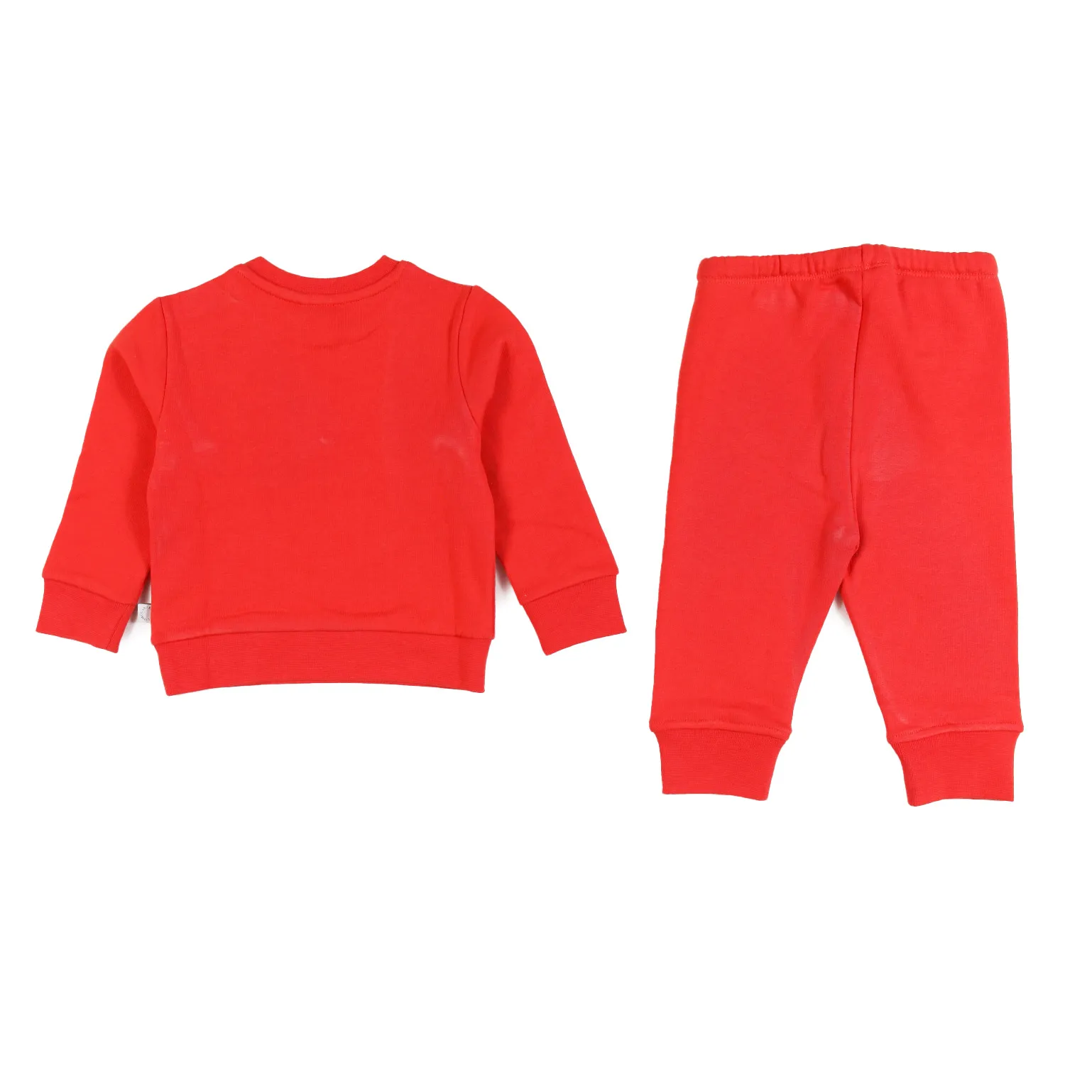 Stella Mccartney 2-Piece Red Fleece Tracksuit For Baby Girls