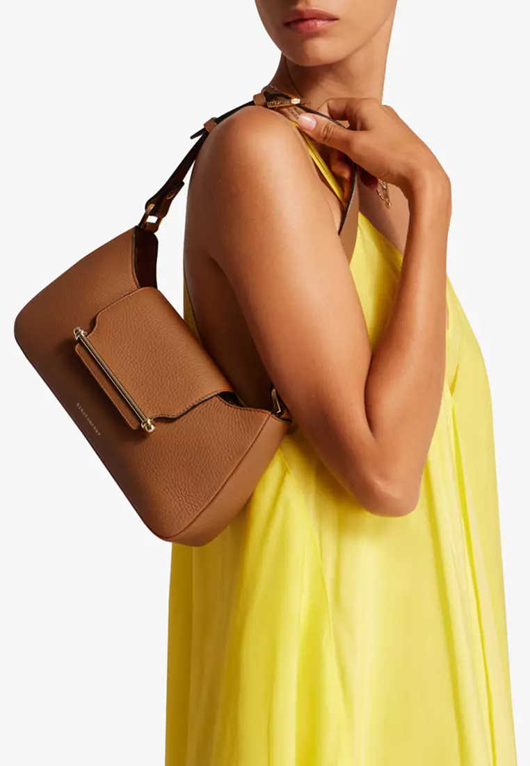 Strathberry MULTREES OMNI SHOULDER BAG - TAN