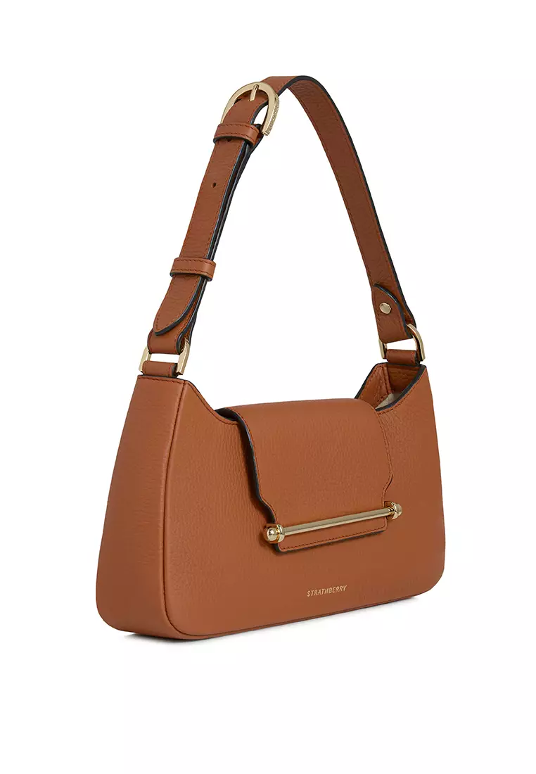 Strathberry MULTREES OMNI SHOULDER BAG - TAN