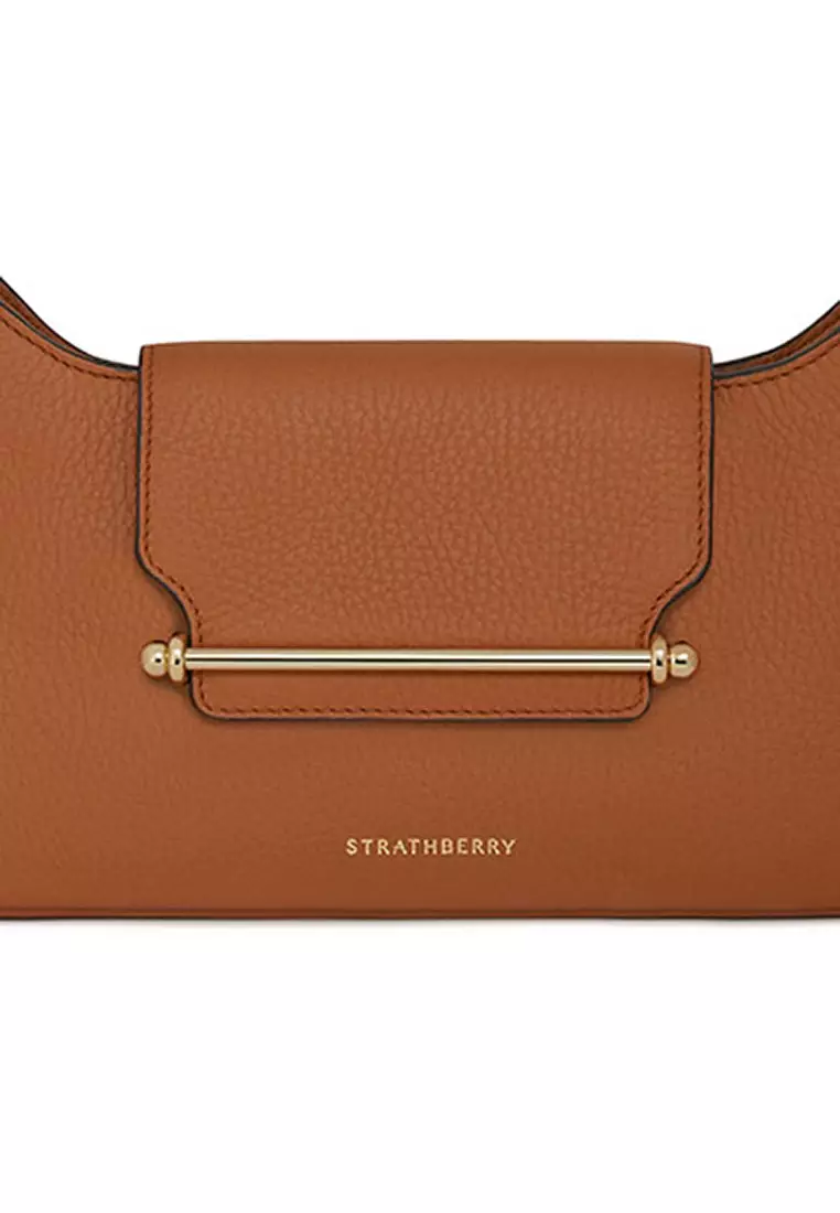 Strathberry MULTREES OMNI SHOULDER BAG - TAN