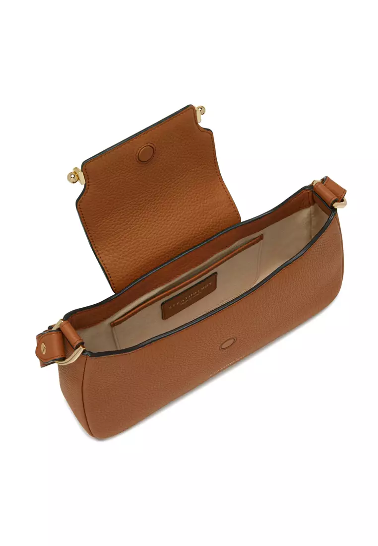 Strathberry MULTREES OMNI SHOULDER BAG - TAN