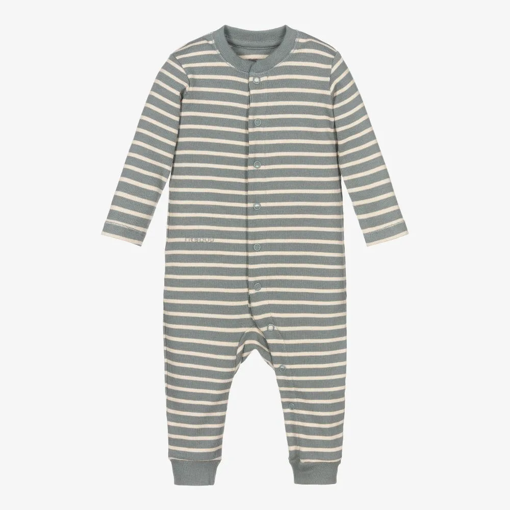 Striped Organic Cotton Romper