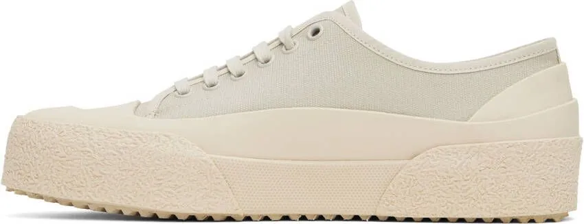 Studio Nicholson Beige Sharp Sneakers