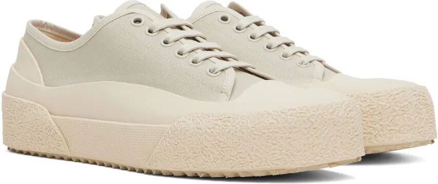 Studio Nicholson Beige Sharp Sneakers