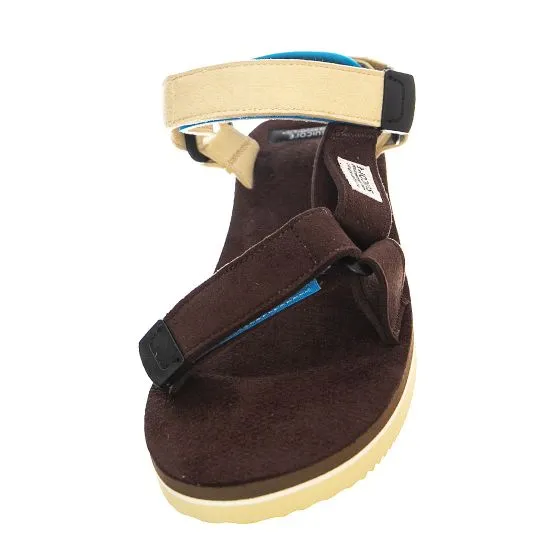 SUICOKE Womens Depa-Ecs Brown / Cream Sandals