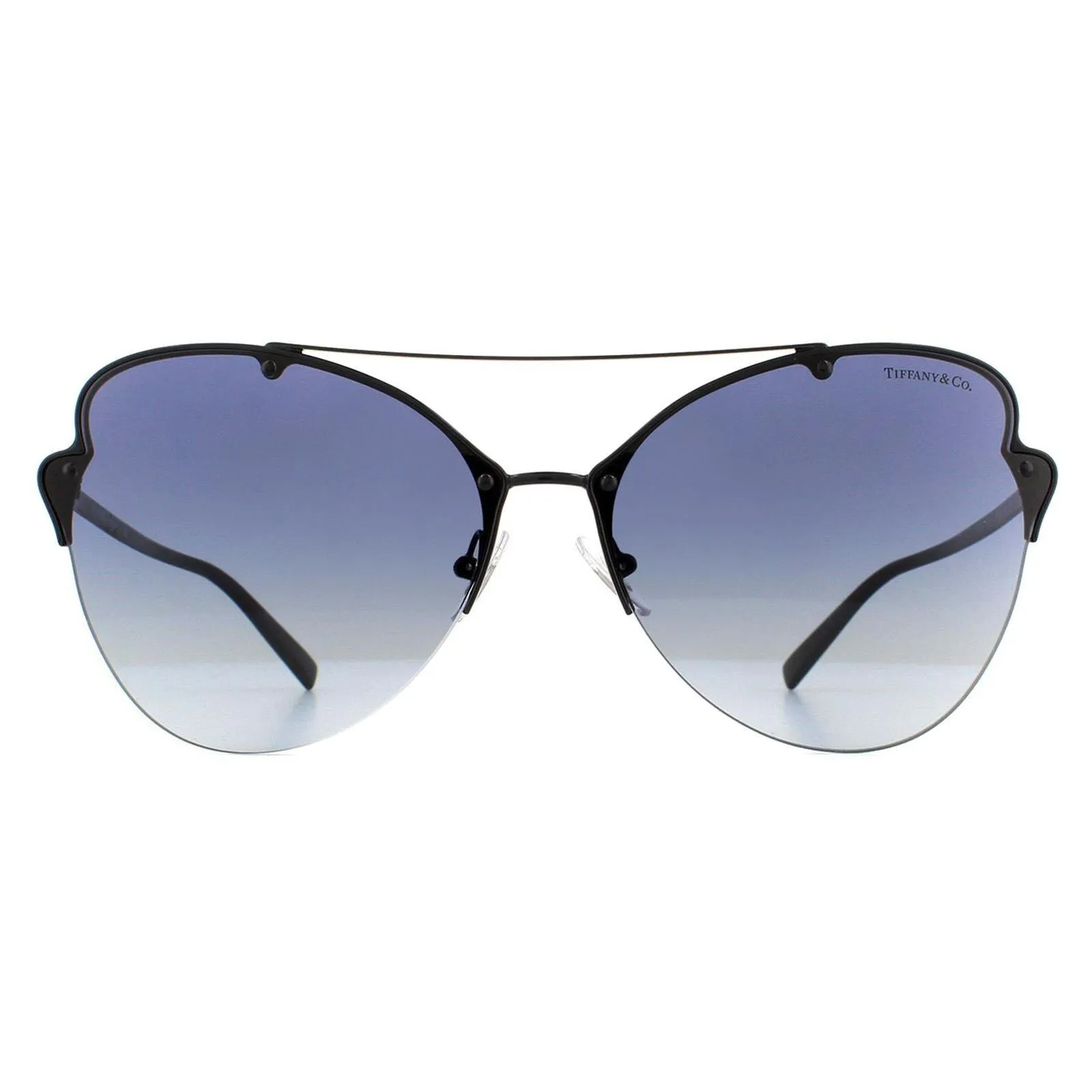 Sunglasses | Cat Eye Black Blue Gradient Sunglasses | Tiffany