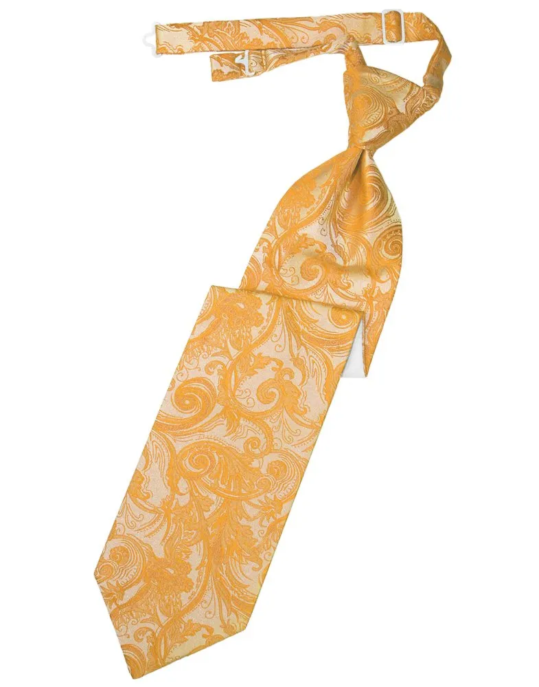 Tangerine Tapestry Necktie