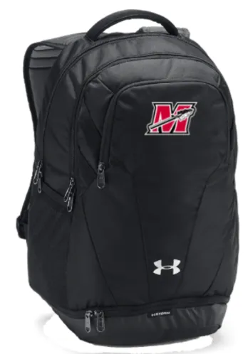 Team Hustle Under Armour 3.0 Black Backpack