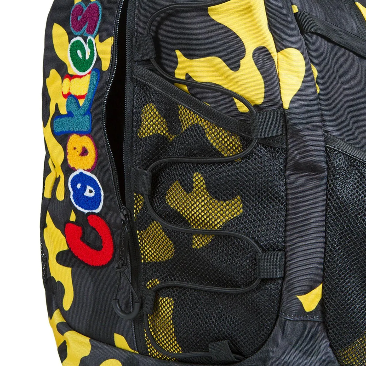 The Bungee Backpack (Yellow Camo)