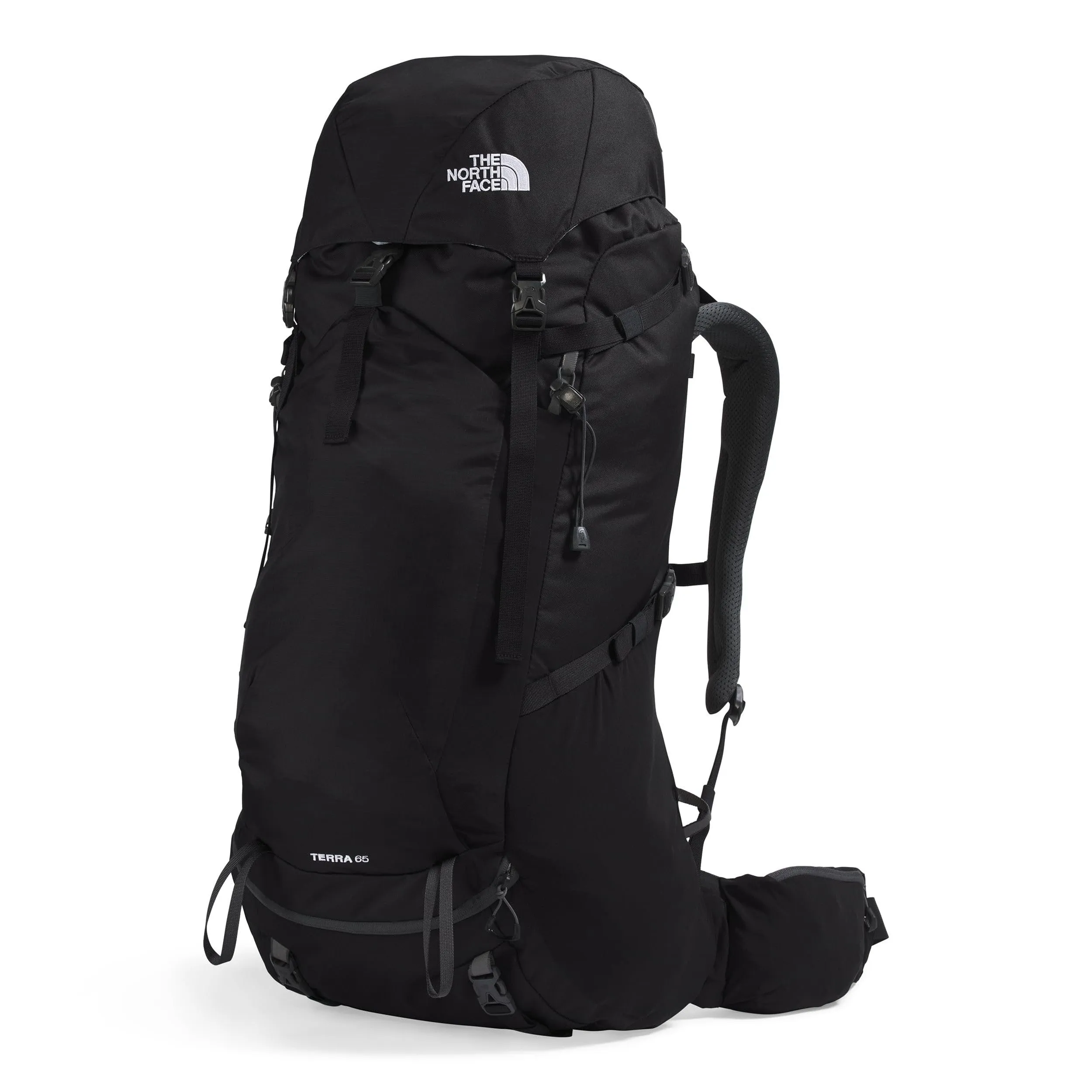 THE NORTH FACE Terra 65 L Backpacking Backpack, TNF Black/Asphalt Grey-NPF, Large/X-Large