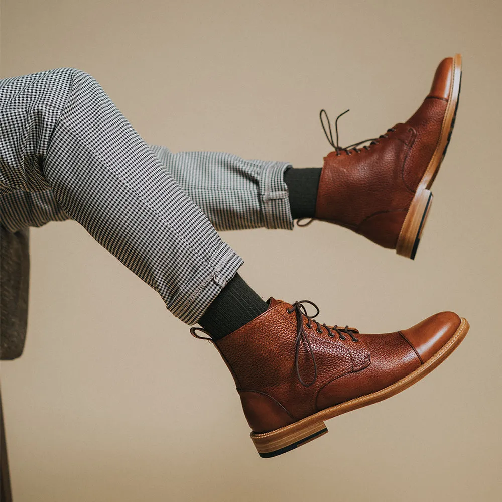 The Rome Boot in Brown