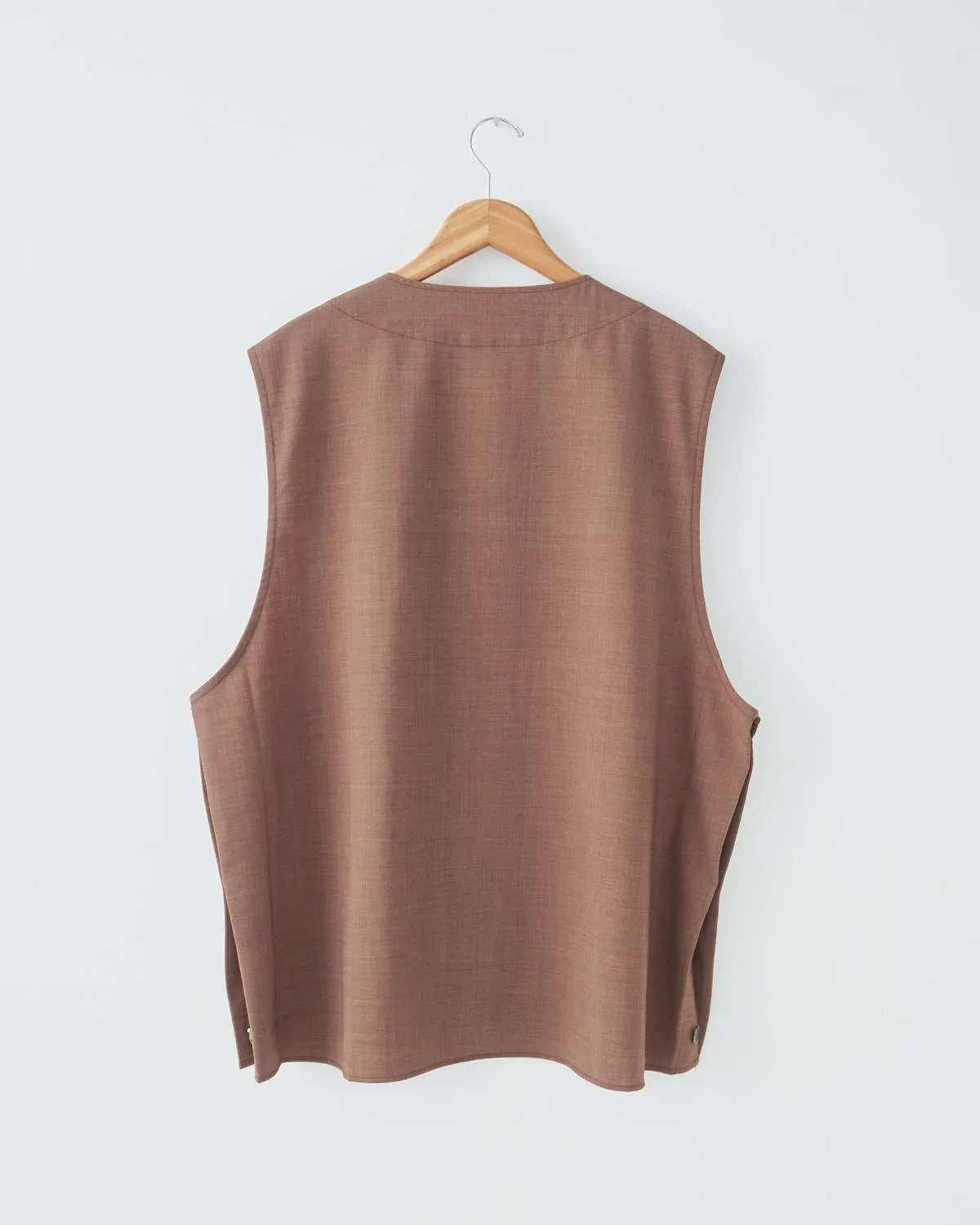 Three Peice Vest - Brown Melange