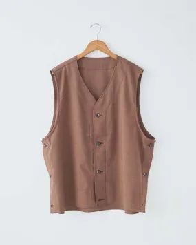 Three Peice Vest - Brown Melange