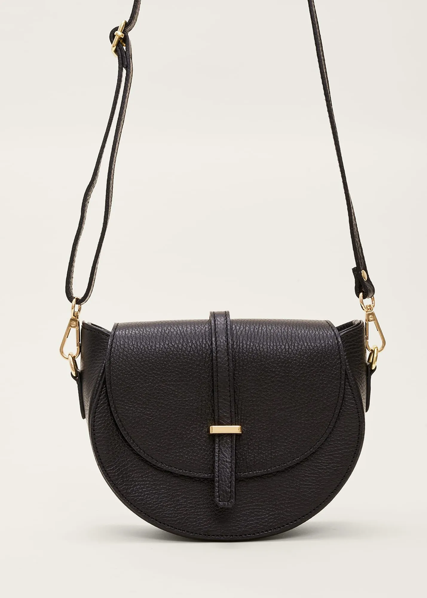 Tianna Leather Cross Body Bag