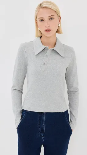 Tibi   Perfect T Shrunken Polo 