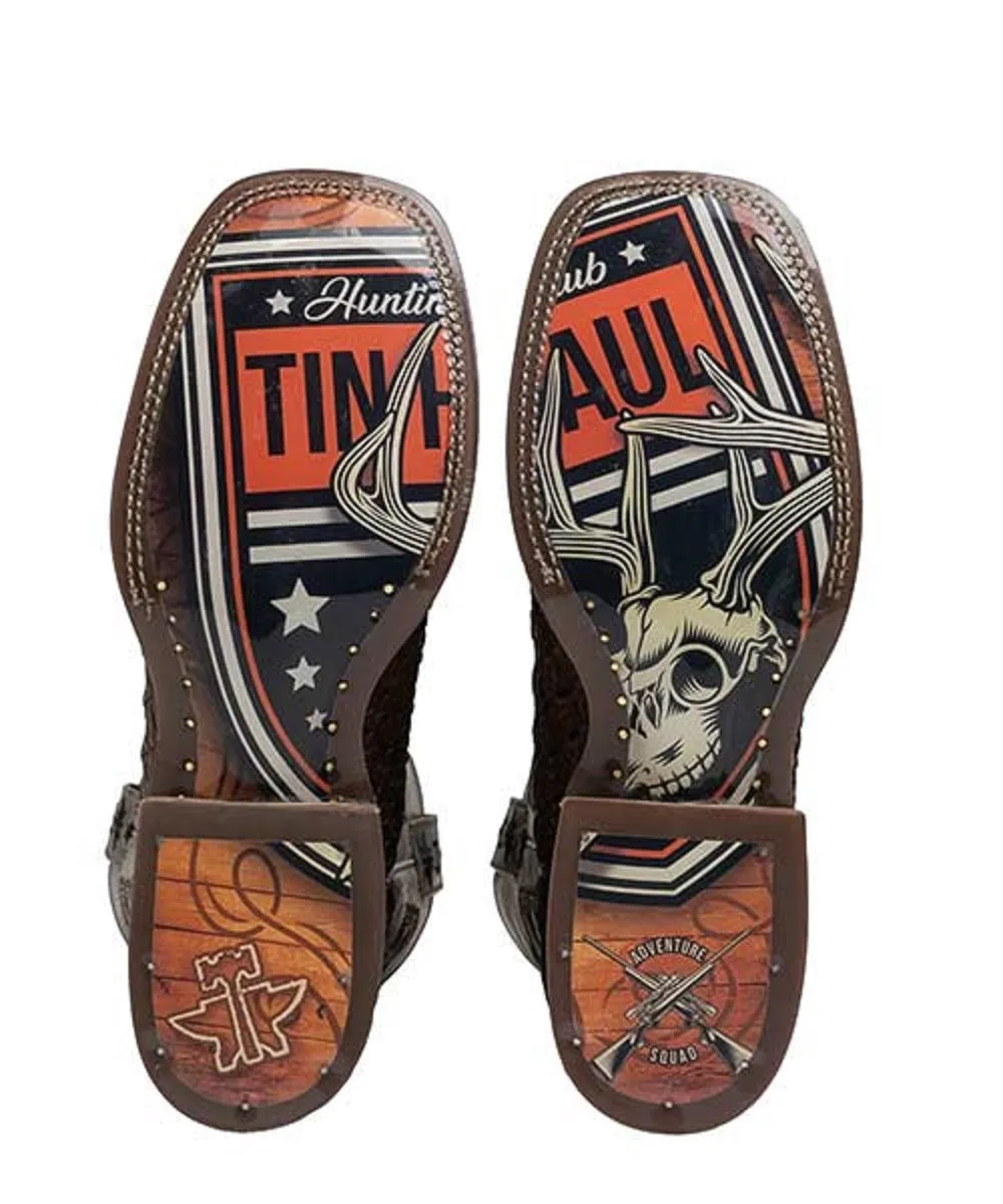 Tin Haul Men's Son Of A Buck Hunter Sole Boot