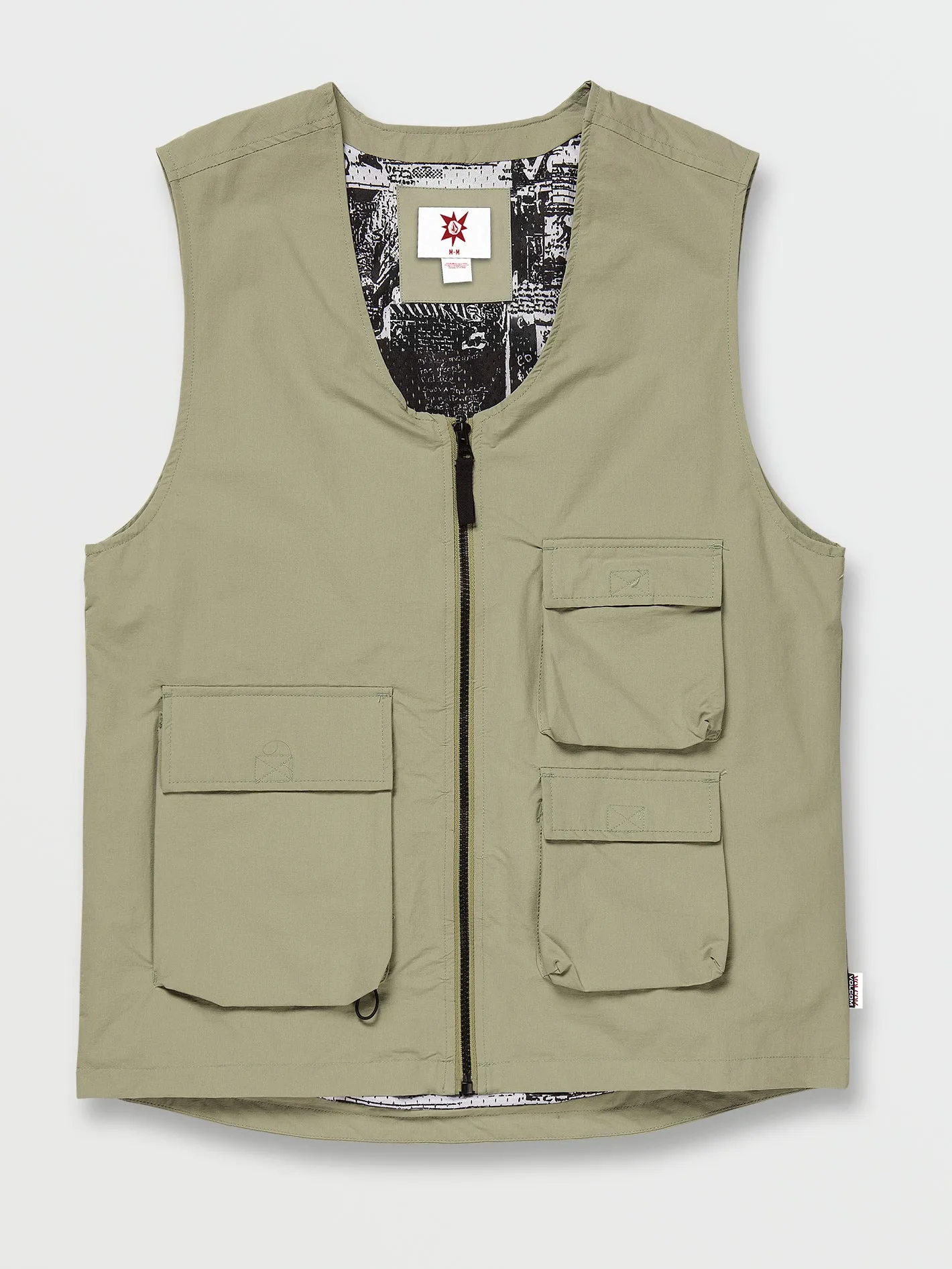 Tokyo True Nylon Vest - Seagrass Green