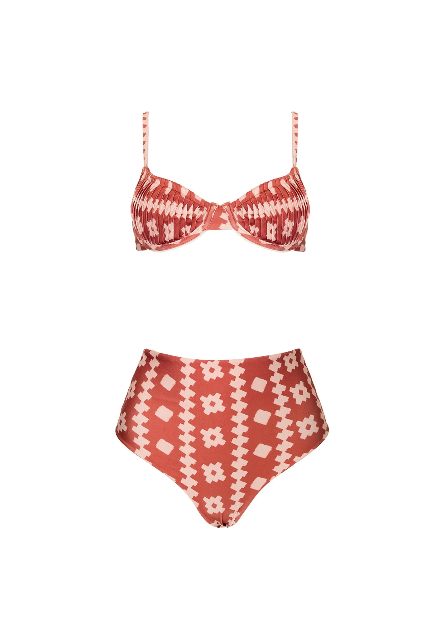 Top De Bikini Aura Terraguer & Bottom De Bikini Rose Terraguer