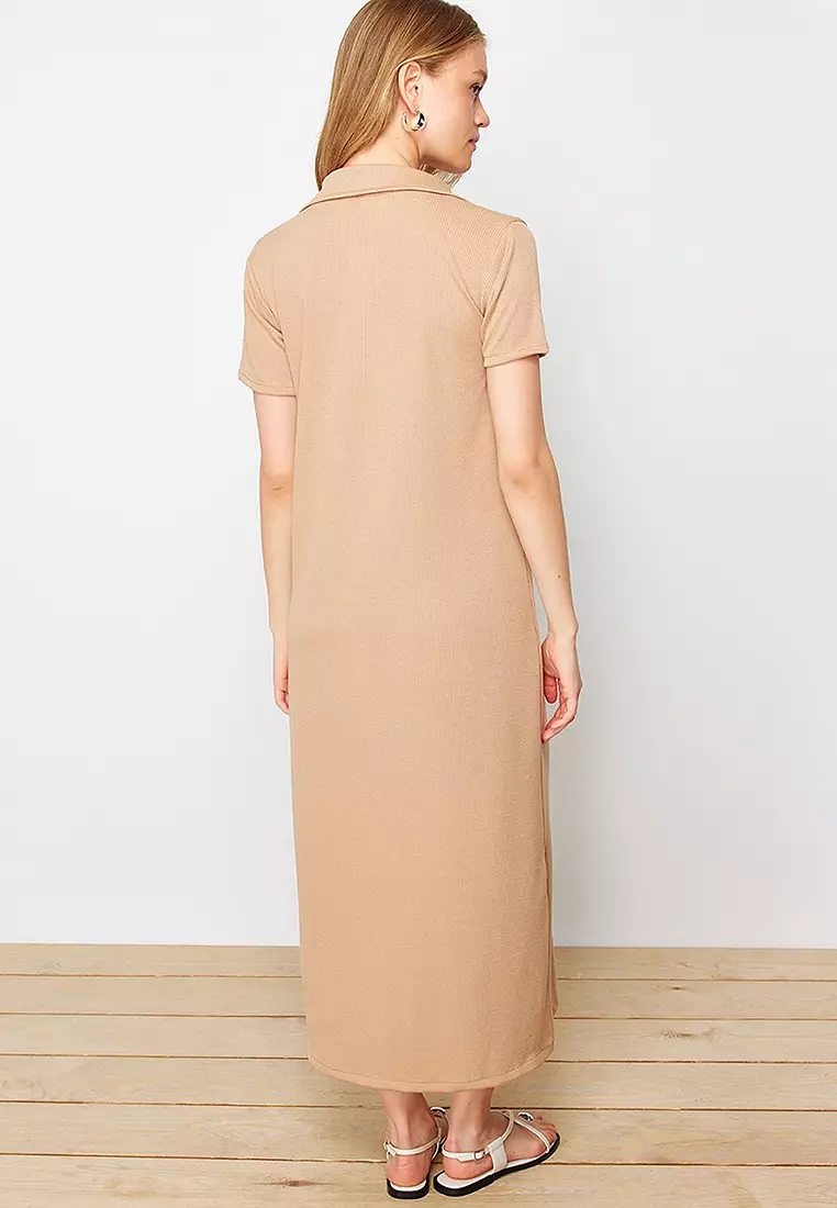 Trendyol Polo Neck Dress