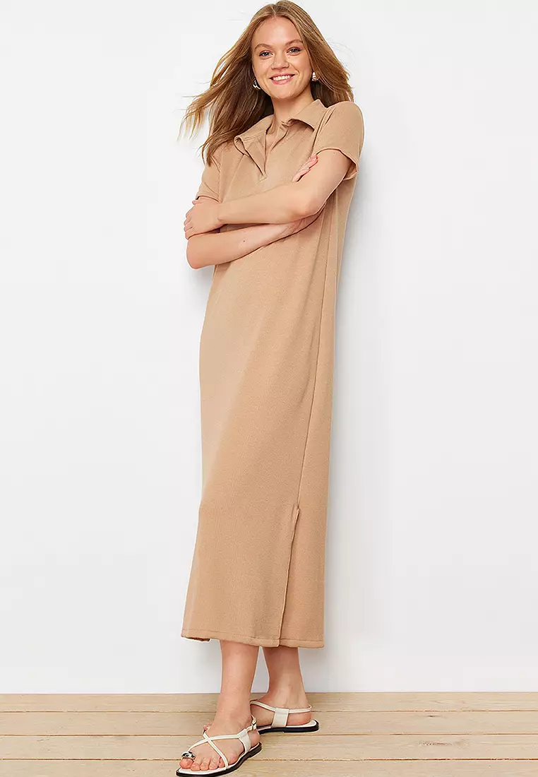 Trendyol Polo Neck Dress