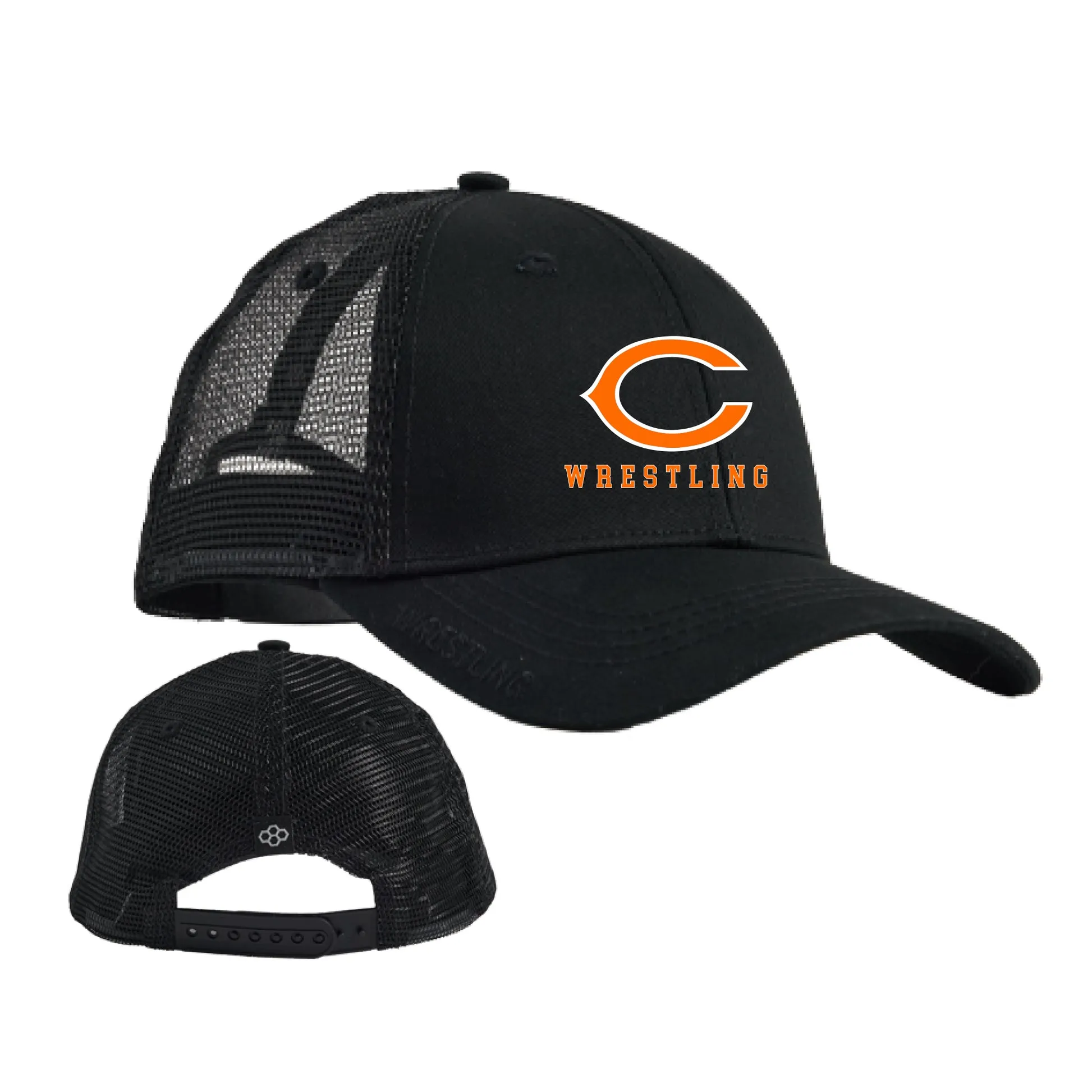 Trucker Hat-Unisex--Crater Wrestling OR-