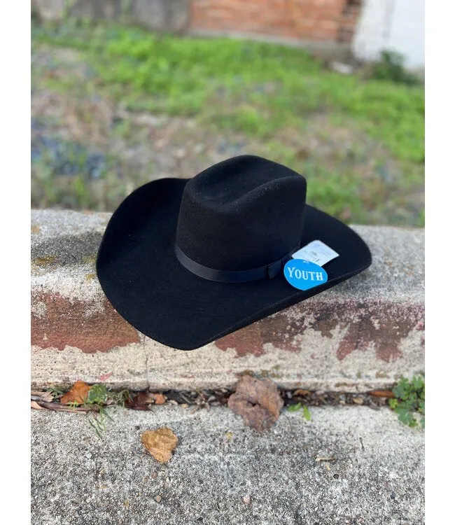 Twister Youth Black Brick Top Hat