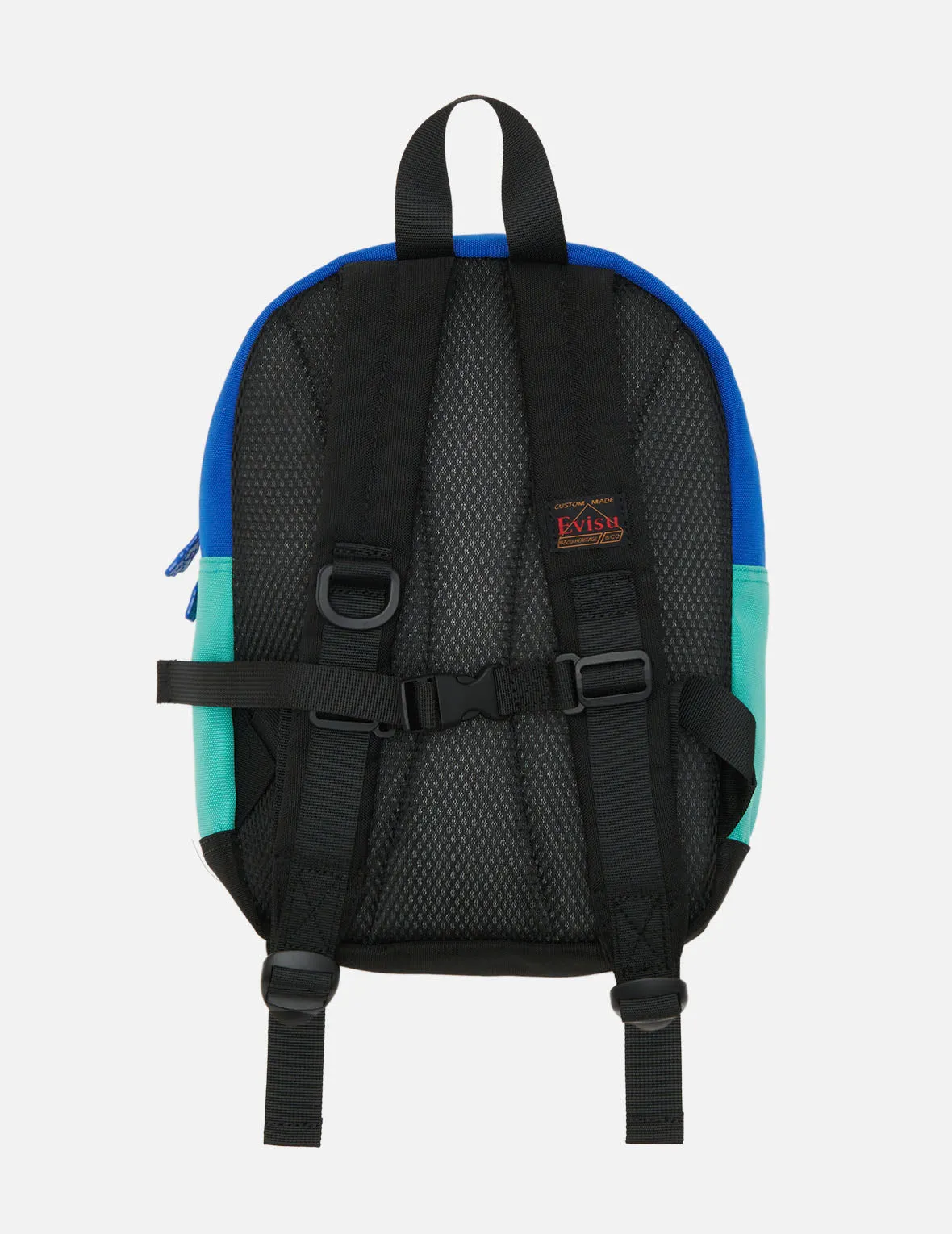 Two-tone Backpack with 3D Bear