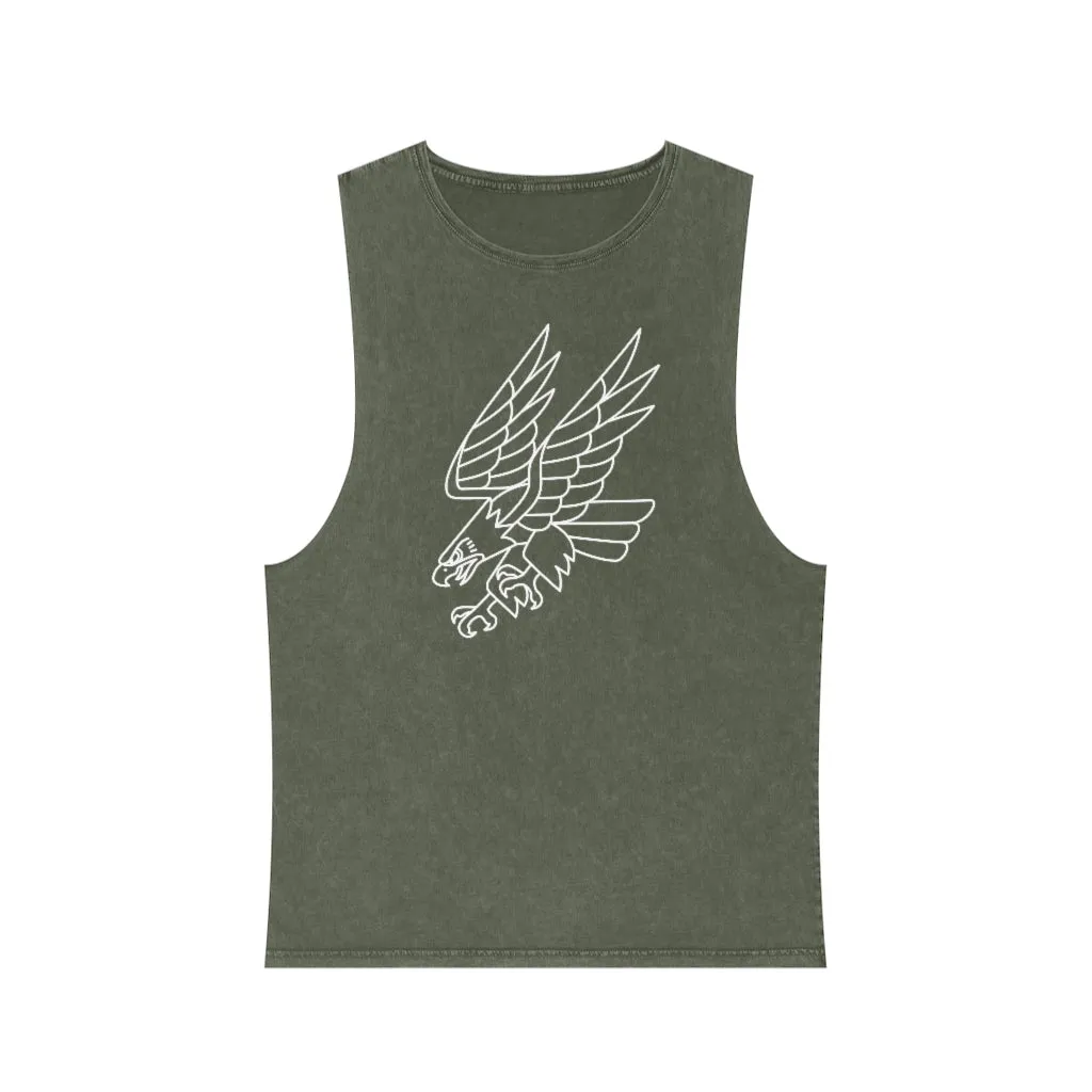 Unisex Stonewash Tank Top