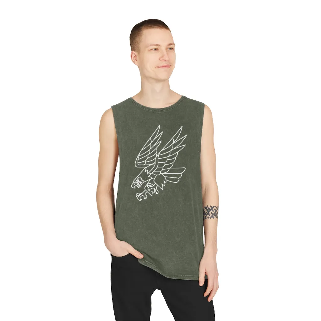 Unisex Stonewash Tank Top