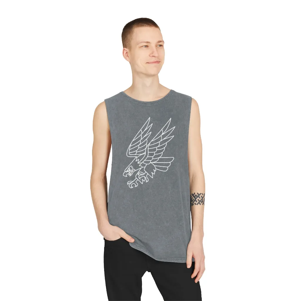 Unisex Stonewash Tank Top