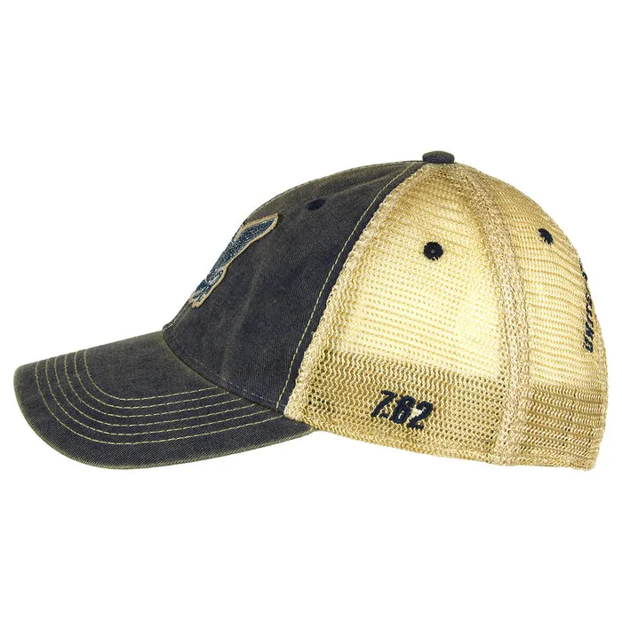 US Navy Logo Vintage Trucker Hat