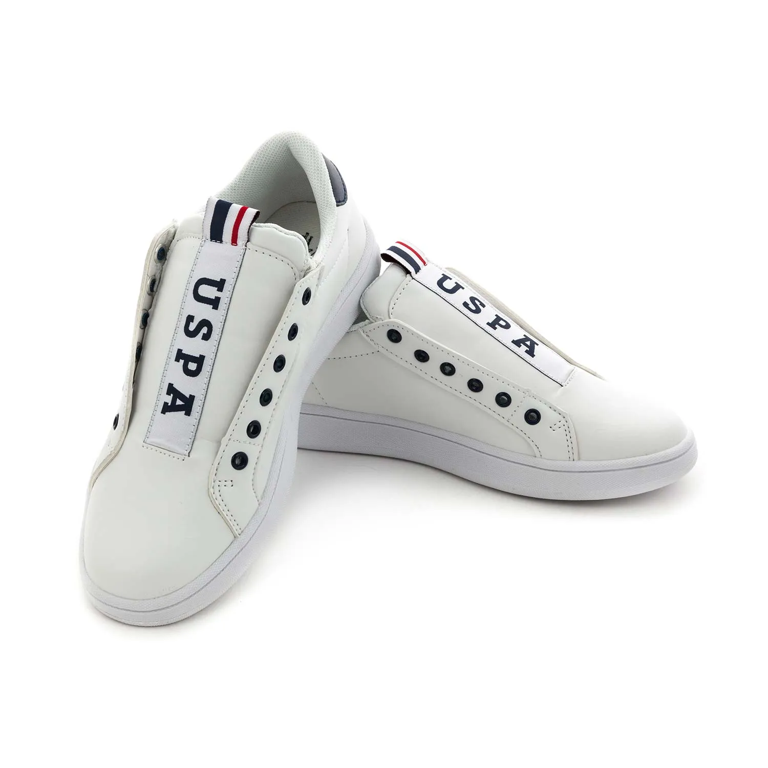 U.s. Polo Assn. Boy White Sneakers