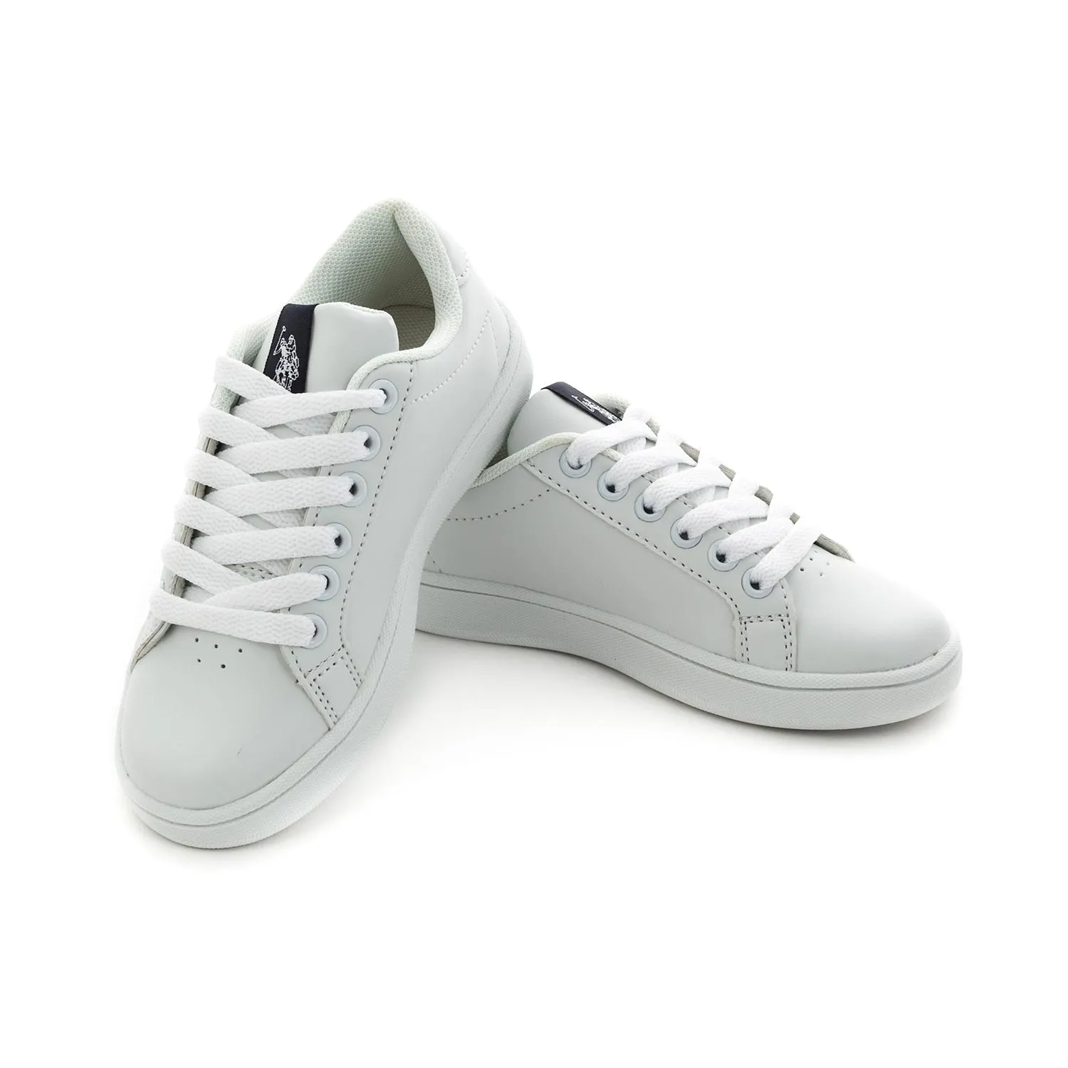 U.s. Polo Assn. Boys White Sneakers