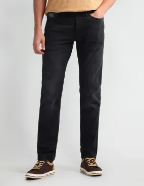 U.S. Polo Assn. Denim Co. Brandon Slim Tapered Fit Black Jeans