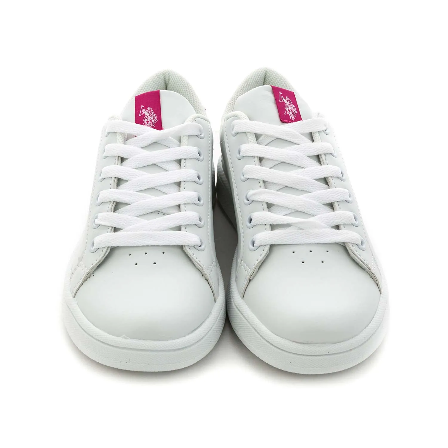 U.s. Polo Assn. White Sneakers For Girl