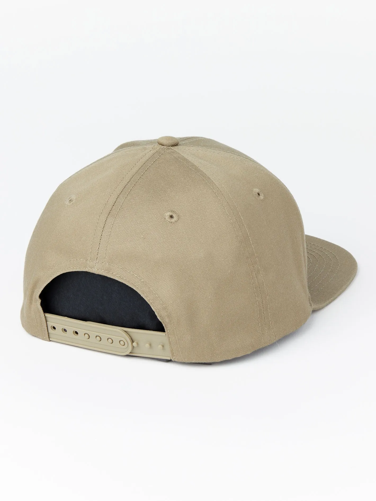 V Square Snapback Hat - Brown Stone