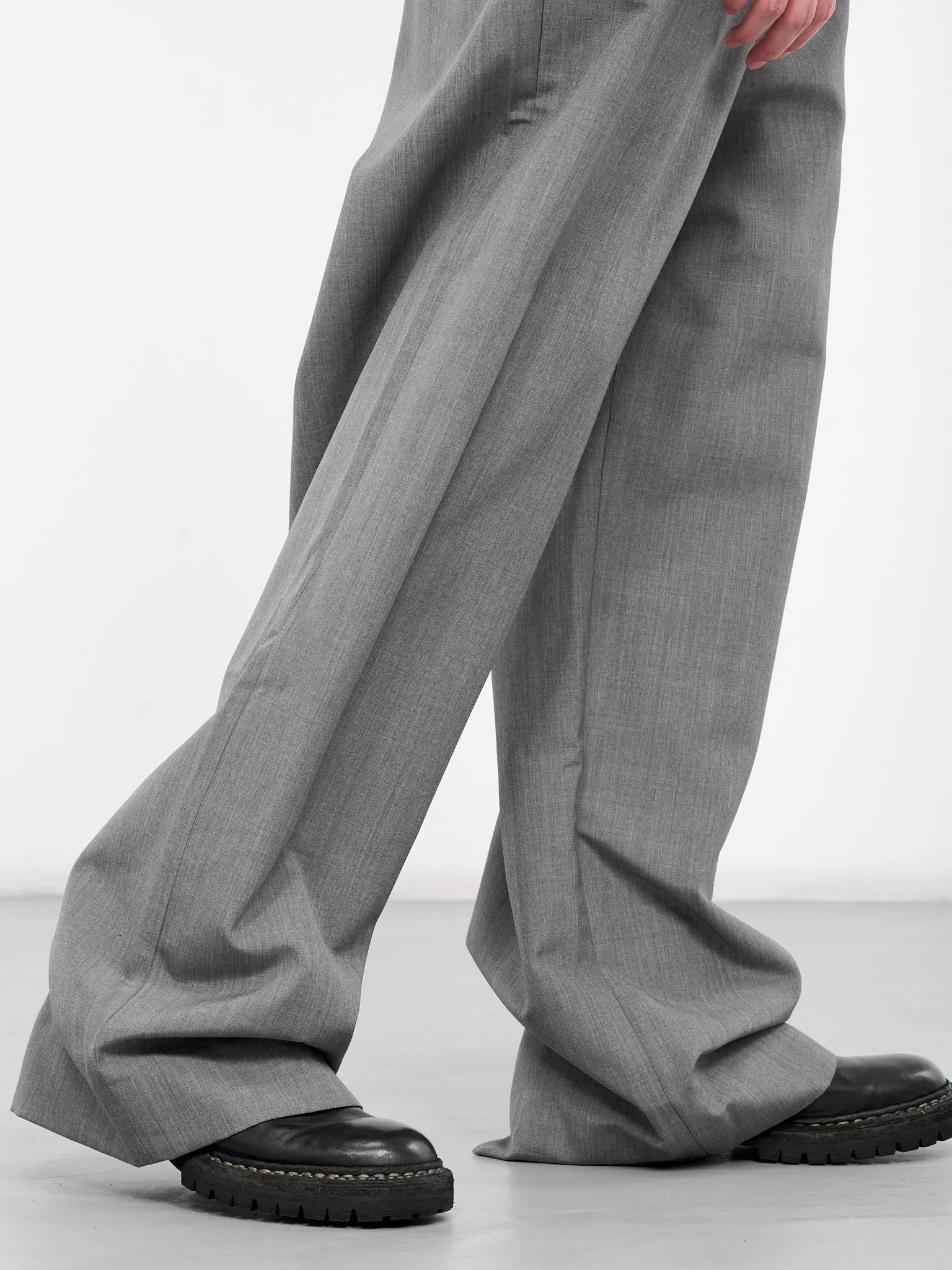 Vacuum Wide Leg Pants (PT-WLSL1-731-953-GREY)