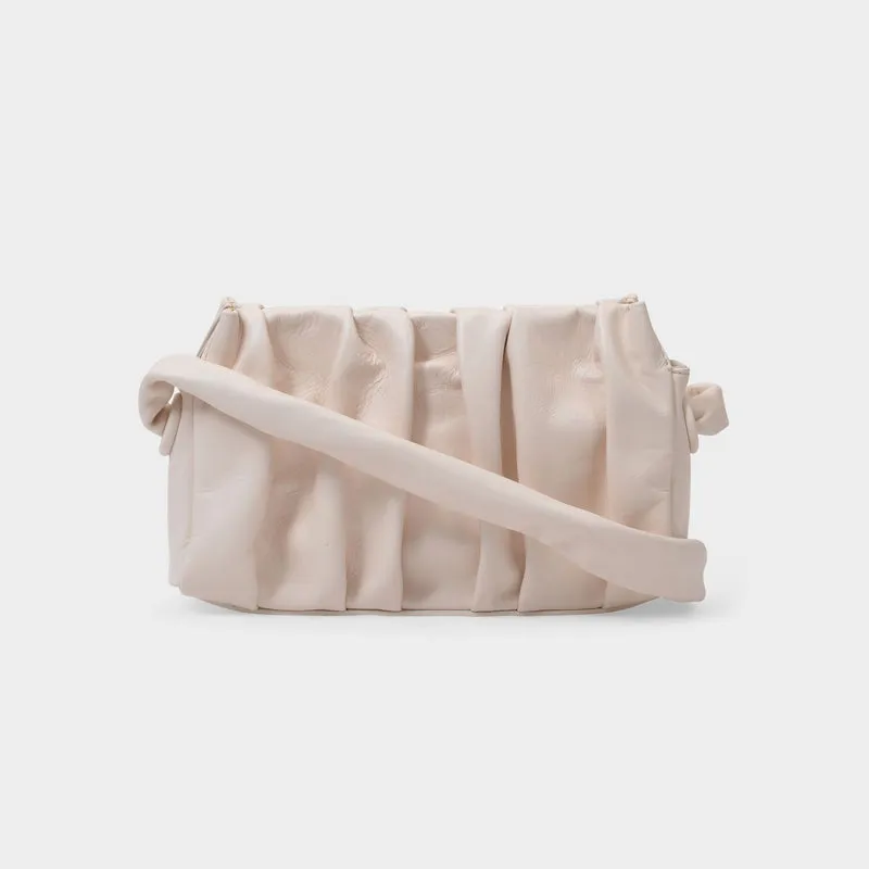 Vague Bag in Beige Leather