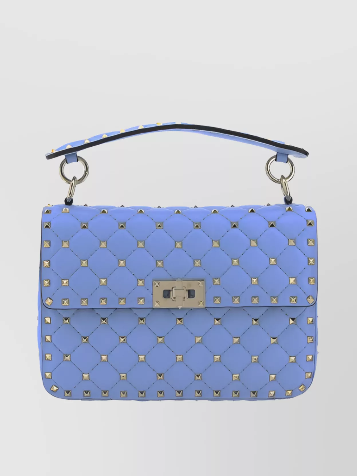 Valentino Garavani   Spike quilted shoulder bag