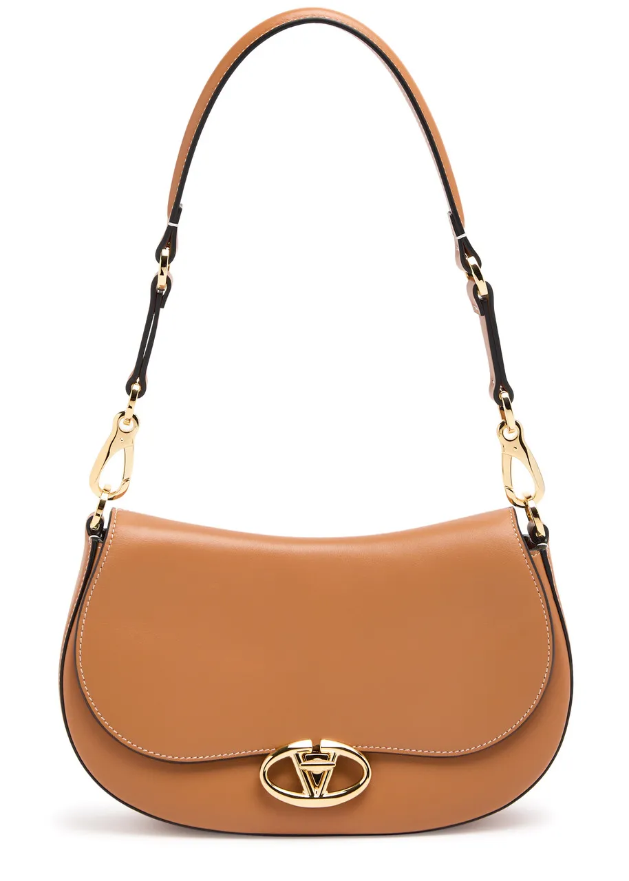 VALENTINO Ohval medium leather shoulder bag -                         -                     -                