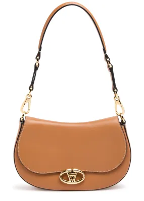 VALENTINO Ohval medium leather shoulder bag -                         -                     -                