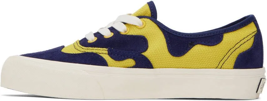 Vans Navy & Yellow Authentic VR3 Sneakers