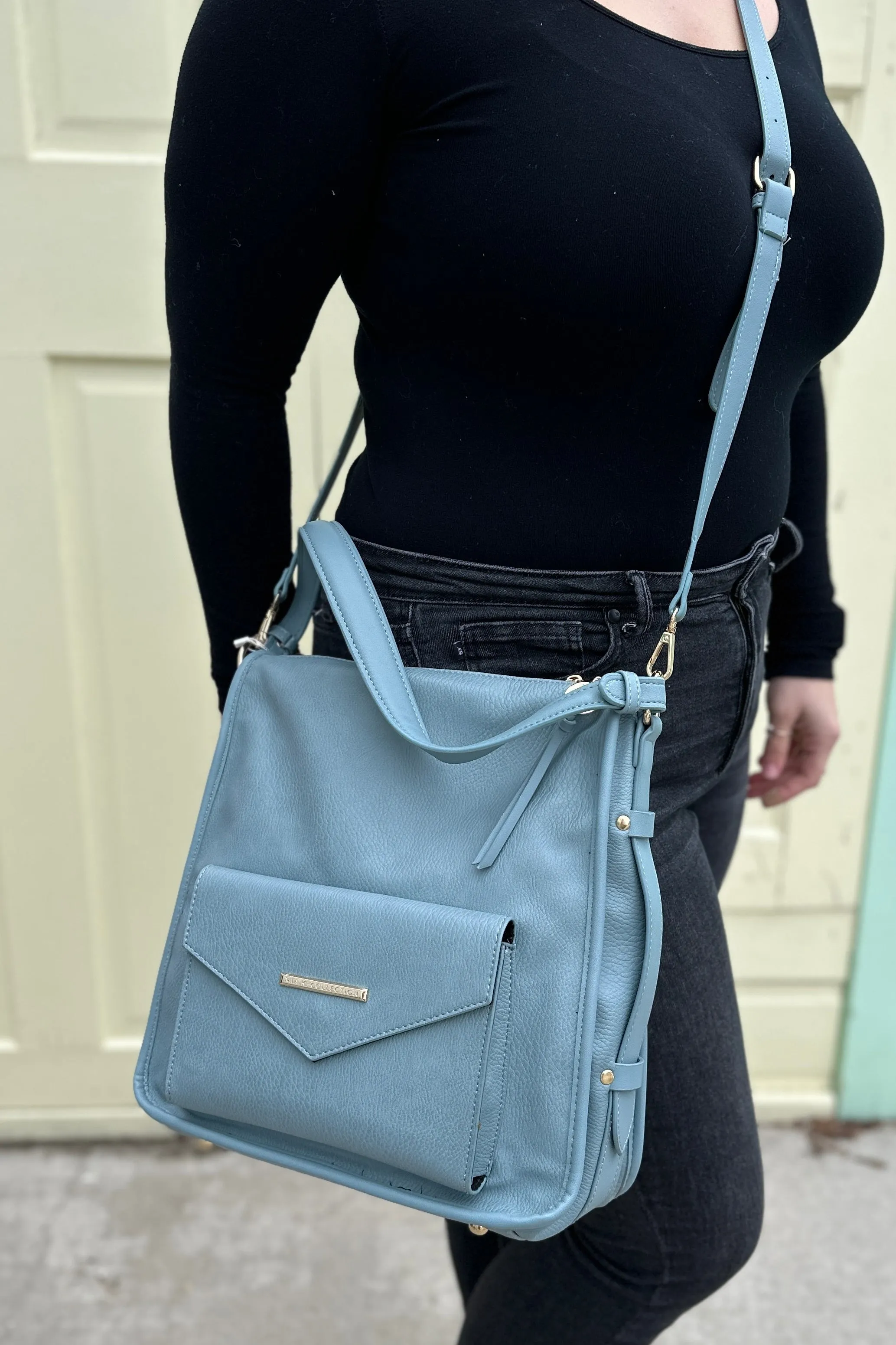 Vanya Shoulder Bag - Denim