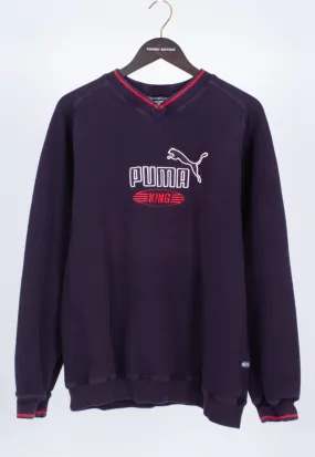 Vintage Puma V-neck Sweatshirt | Vintage Online Store