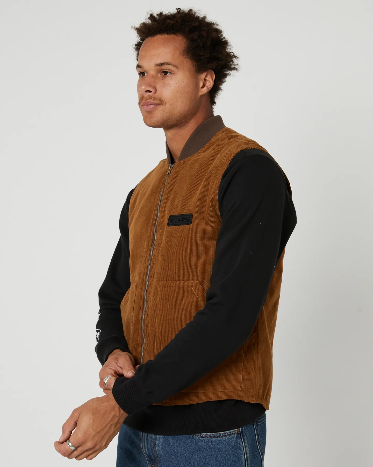 Volcom Skate Vitals C Provost Vest - Rubber | SurfStitch