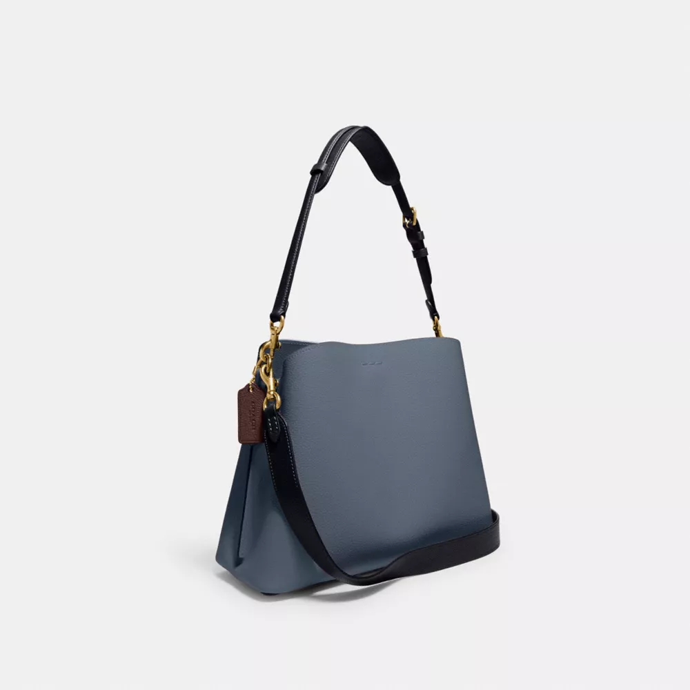 WILLOW SHOULDER BAG IN COLORBLOCK