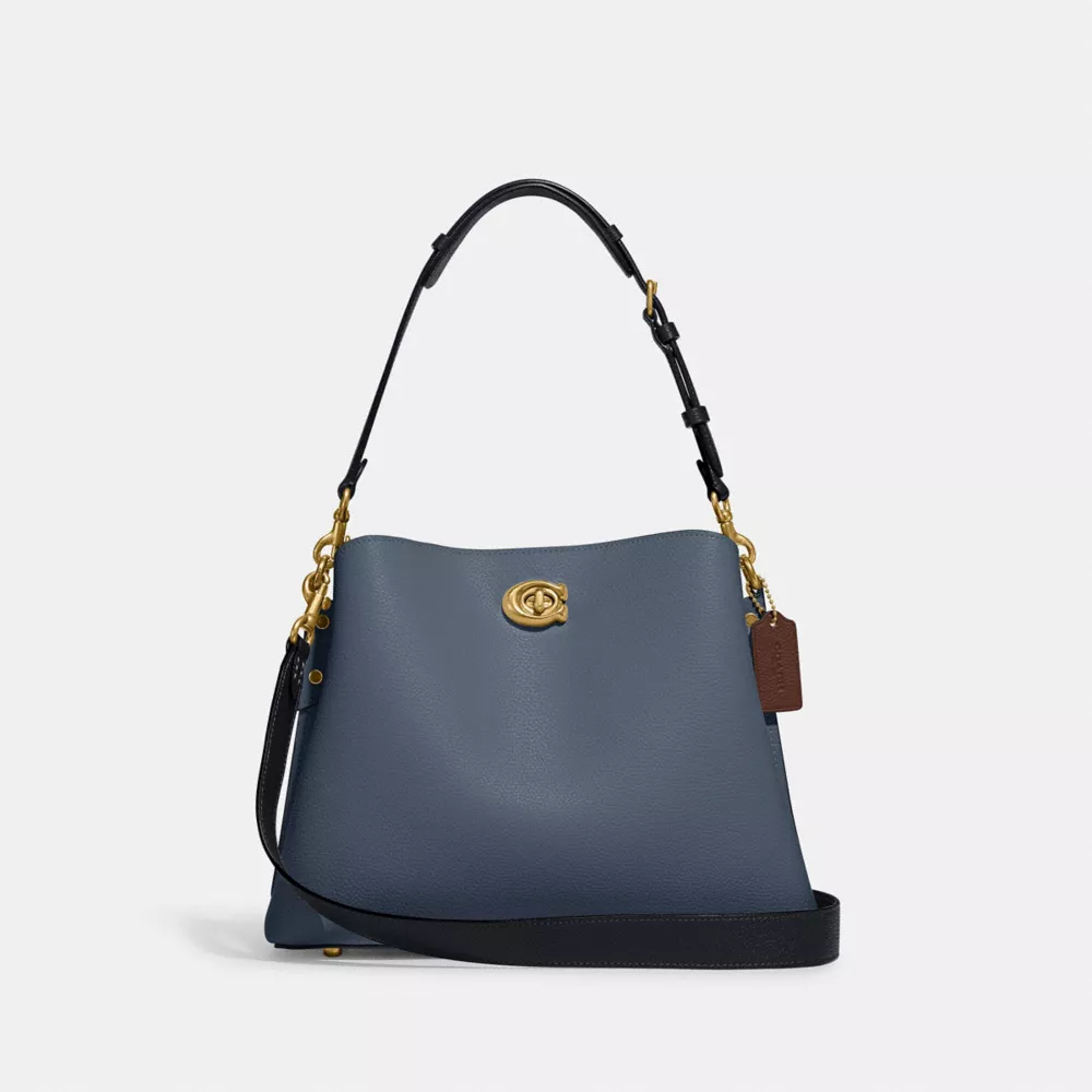 WILLOW SHOULDER BAG IN COLORBLOCK