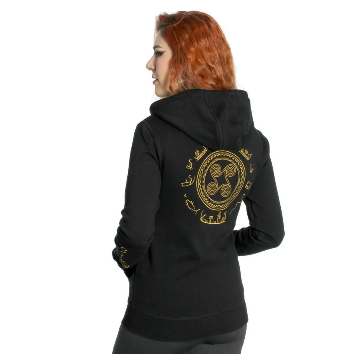 women's hoodie OLD NORSE - No Band - Solens Rejse - SEOM023  -  Metal-shop