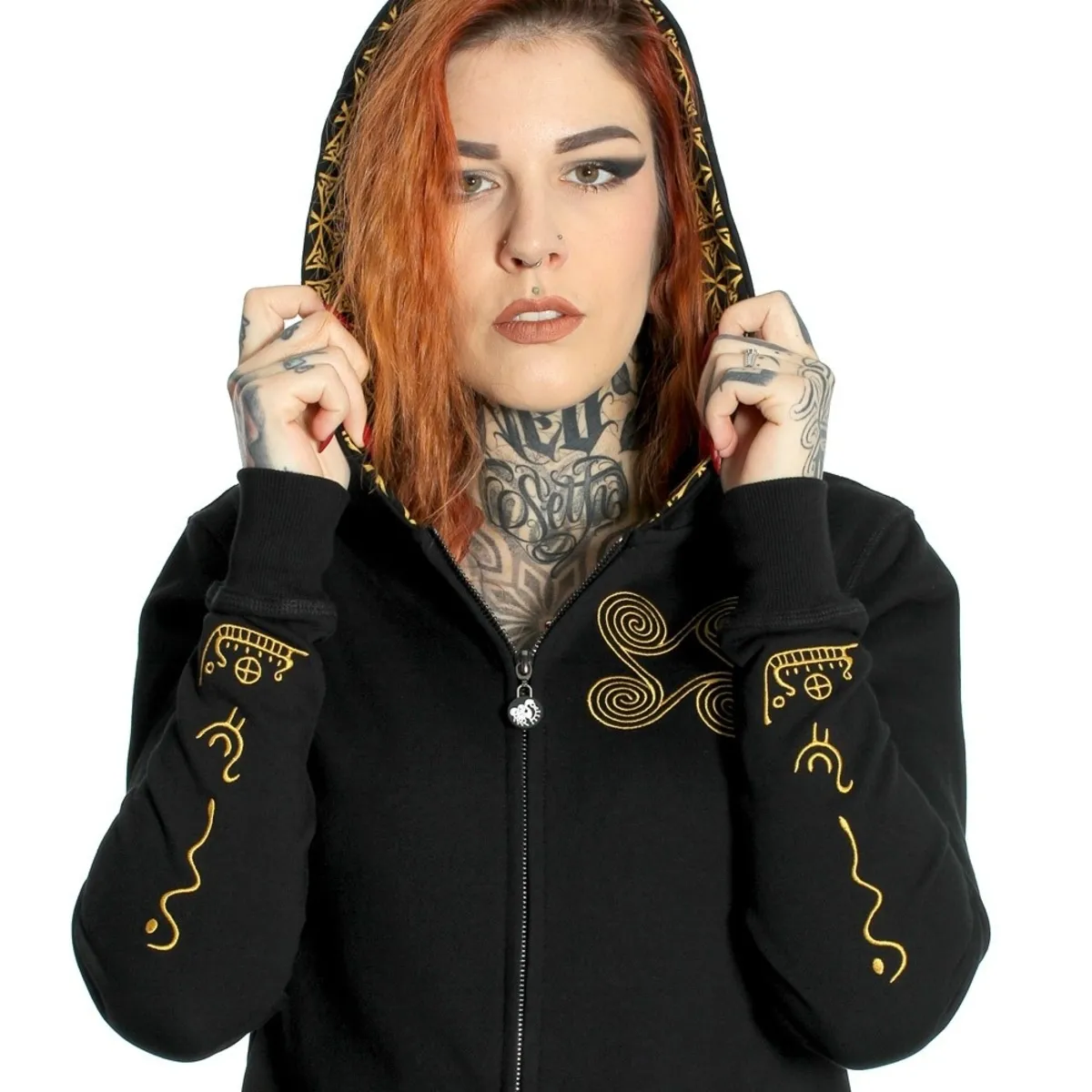 women's hoodie OLD NORSE - No Band - Solens Rejse - SEOM023  -  Metal-shop