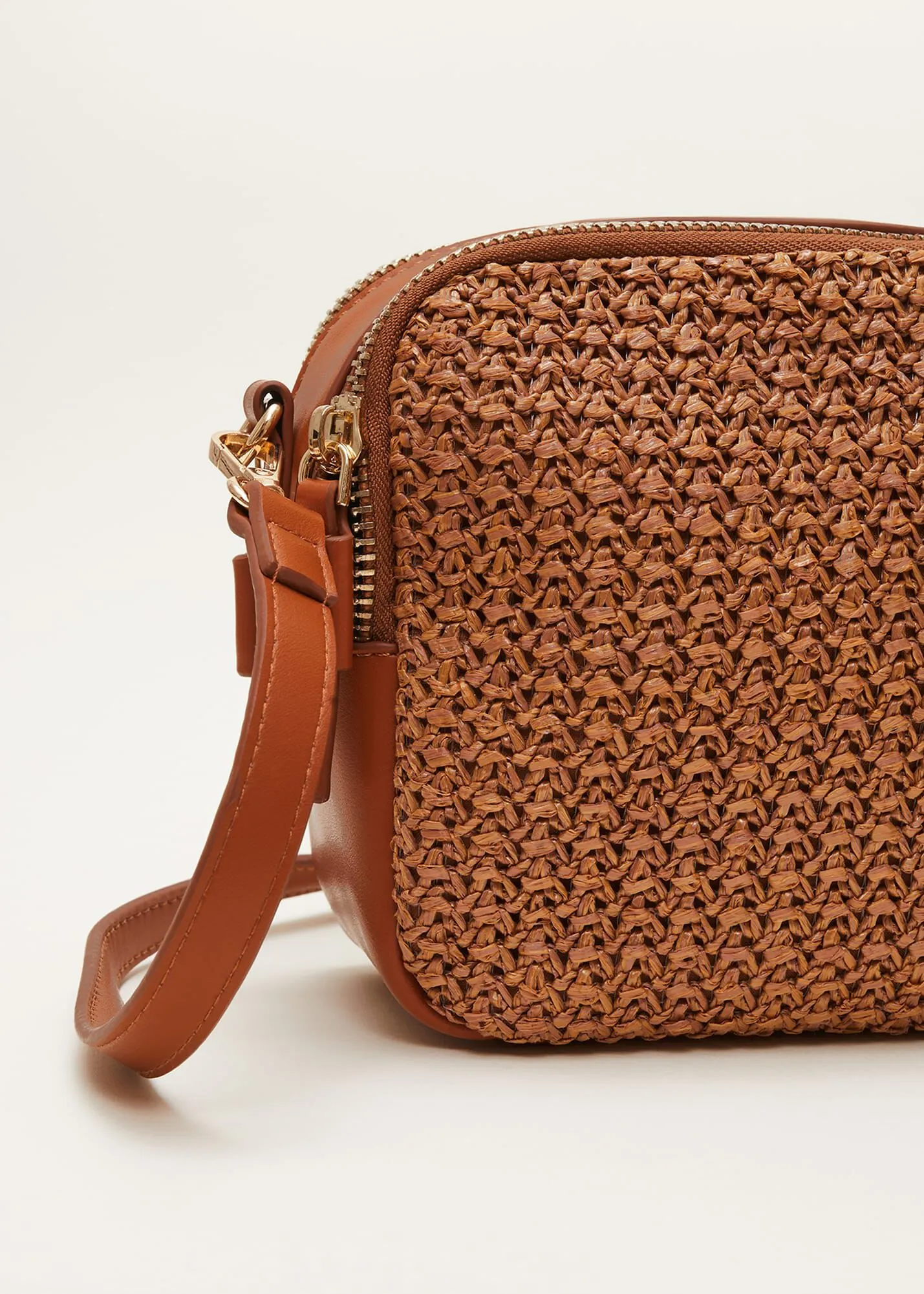 Woven Cross Body Bag